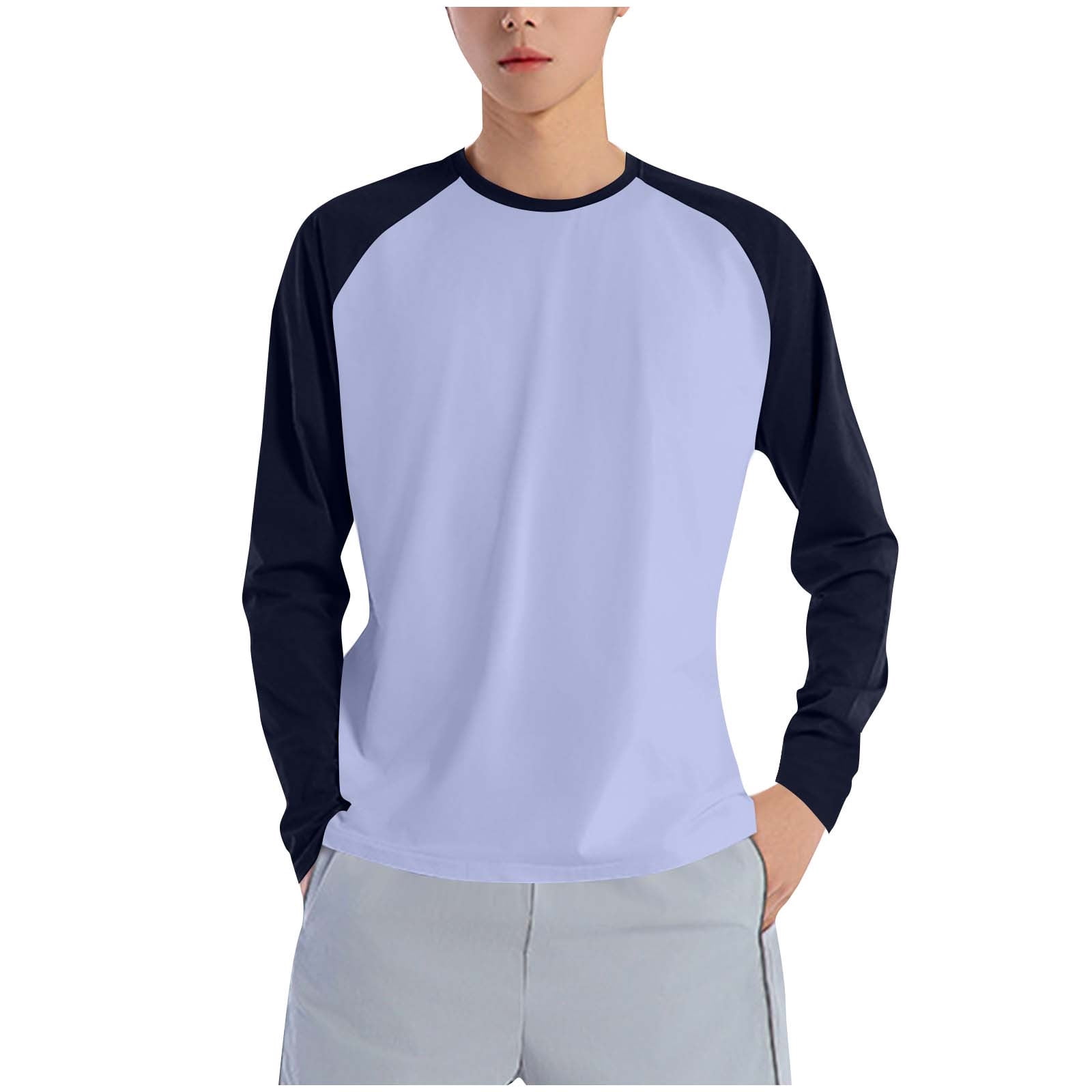USNSM Mens Long Sleeve Rash Guard Shirt Running Swimwear UPF 50+ Sun ...