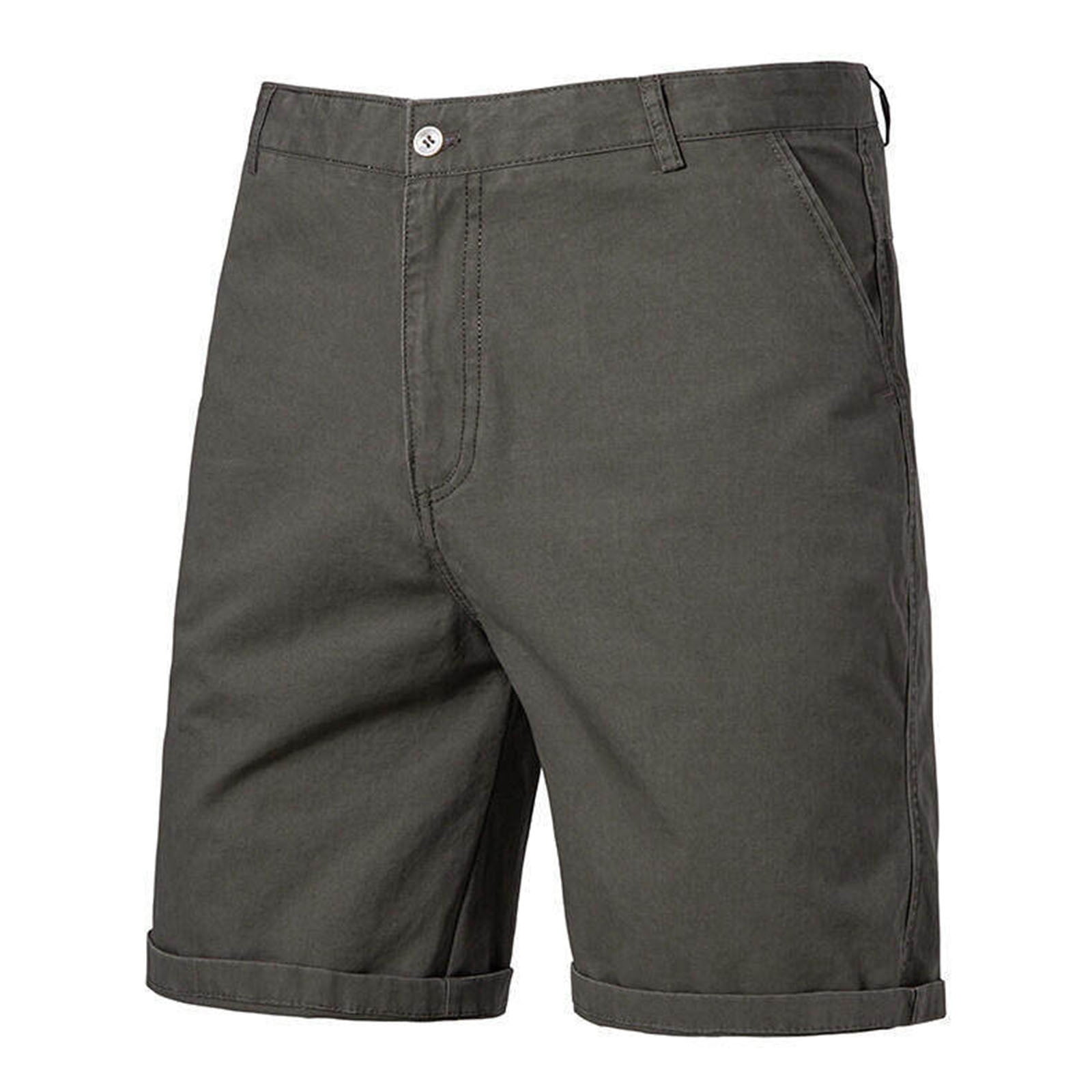 nsendm Pt Shorts Men Mens Summer Solid Color Pants Pocket