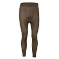 thumbnail image 1 of USNSM Thermal Underwear for Men Long Underwear Mens Leggings Thermal Pants Elastic Base Running Fitness Men Cold Weather Bottoms Brown XL, 1 of 6