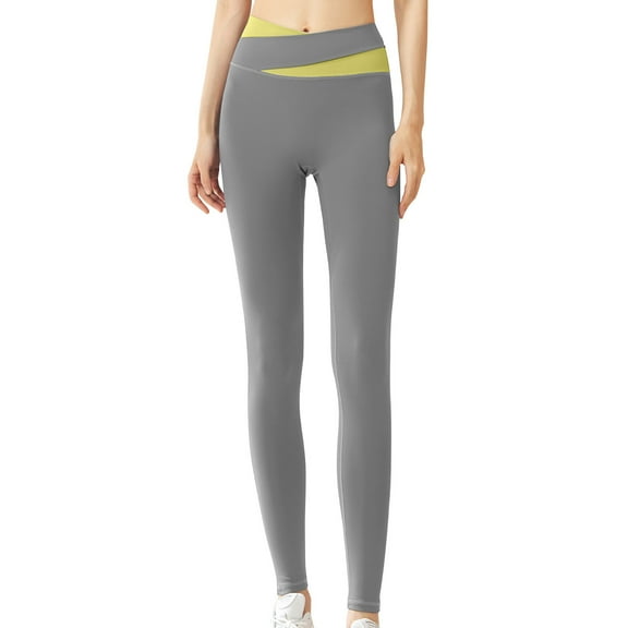 USNSM Women's Hiking Pants Lightweight Outdoor Athletic Travel Leggings Casual Loose Comfy Stretchy Straight Pants Gray M