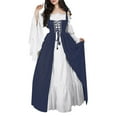 USOCUTE Renaissance Dress Medieval Costume Women Halloween Costumes