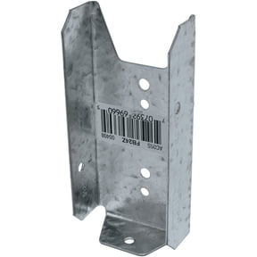 USP Structural Connectors FC24-TZ G185-Triple Zinc Galvanized 2 by 4 Fence Bracket