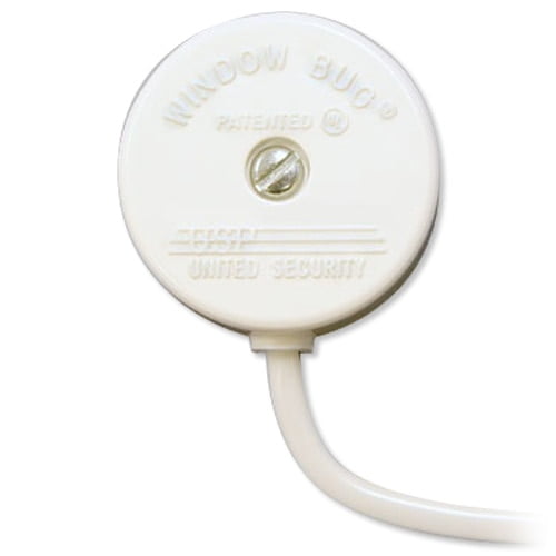USP Window Bug Glass Break Sensor, White (724-White)