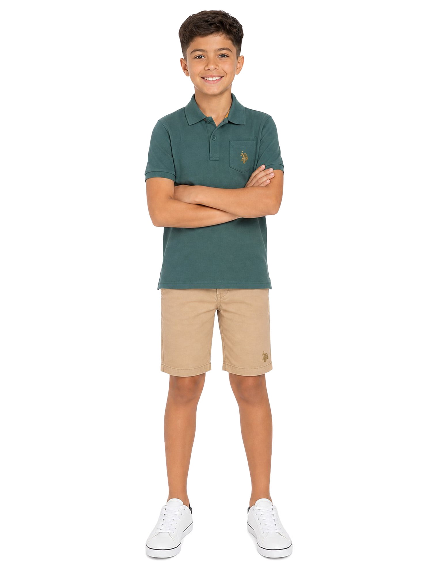 U.S. Polo Assn. Boys Hartford Short, Sizes 4-18