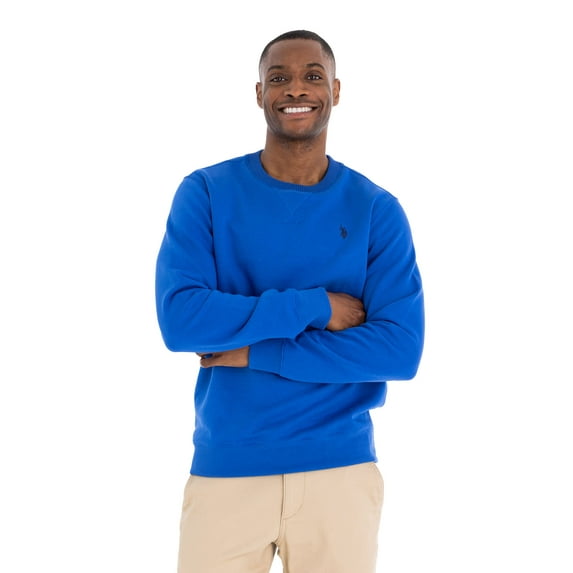 U.S. Polo Assn. Men's Crewneck Fleece Sweatshirt