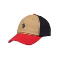 thumbnail image 1 of U.S. Polo Association Kids Baseball Cap, Tan, One Size Fits Most, 1 of 8