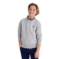 thumbnail image 1 of U.S. Polo Assn. Boys Fleece Crew Neck Pullover Sweatshirt, Sizes 4-18, 1 of 3