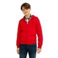 thumbnail image 1 of U.S. Polo Assn. Boys Fleece Zip-Up Hoodie, Sizes 4-18, 1 of 5