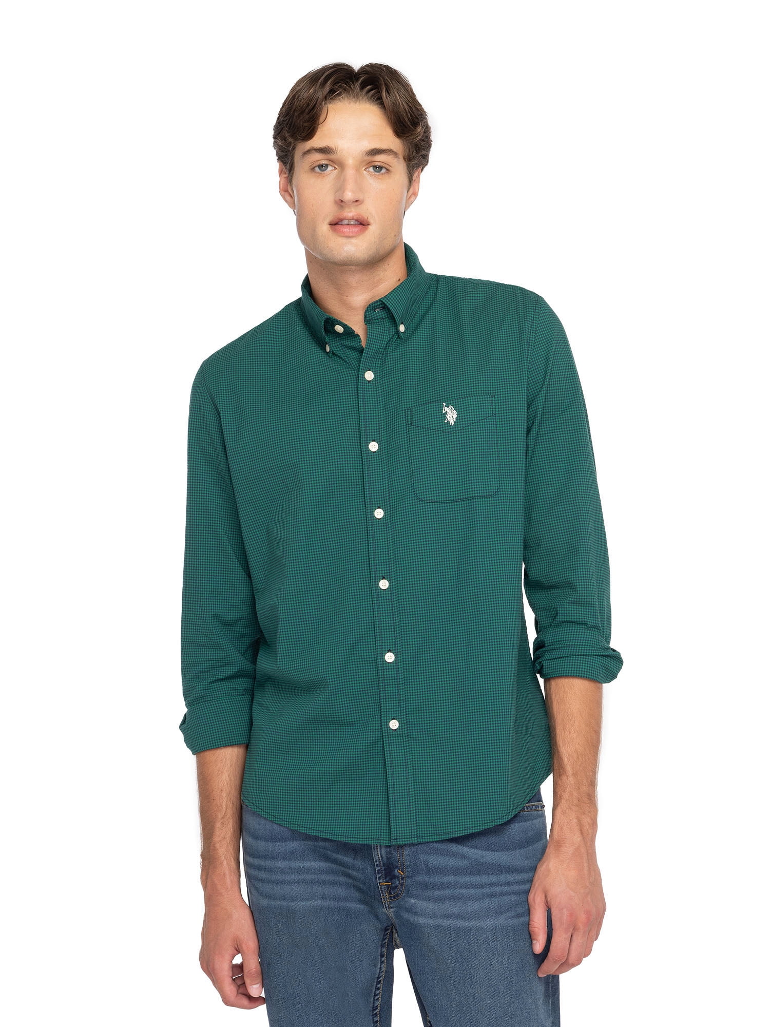U.S. Polo Assn. Men's Long Sleeve Buttondown Shirt
