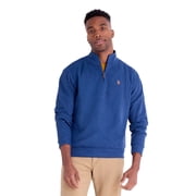 U.S. Polo Assn. Men's Quarter Zip Flatback