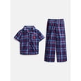 thumbnail image 1 of U.S. Polo Assn. Boys Short Sleeve Point Collar Top and Pants Pajama Set, 2-Piece, Sizes XS-XXL, 1 of 4