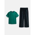 thumbnail image 1 of U.S. Polo Assn. Boys Short Sleeve Top and Pants Pajama Set, 2 Piece, Sizes XS-XXL, 1 of 3