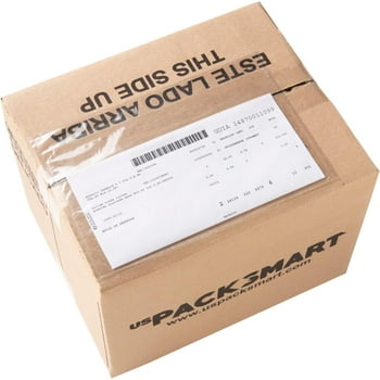 USPACKSMART 200 Units, 6"x8.5" Clear Packing List Shipping Label Envelopes - Heavy Duty Adhesive, Ideal for Labels, Invoices & Documents