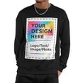 thumbnail image 1 of USPEED Custom Crewneck Sweatshirt for Men & Women Personalized Sweatshirts with Photo, Logo or Text Printed, 1 of 6