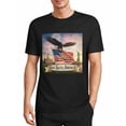 thumbnail image 1 of USPEED God Bless America Statue of Liberty Bald Eagle US Flag 1776-2026 USA 250th Anniversary Fireworks Patriotic Graphic T-Shirt, Independence Day Short Sleeve Crewneck Casual Top for Men Women, 1 of 4