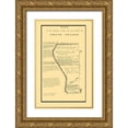 thumbnail image 1 of USPO 17x24 Gold Ornate Wood Framed with Double Matting Museum Art Print Titled - Grand Prairie Tract Illinoi Claimss - USPO 1860, 1 of 4