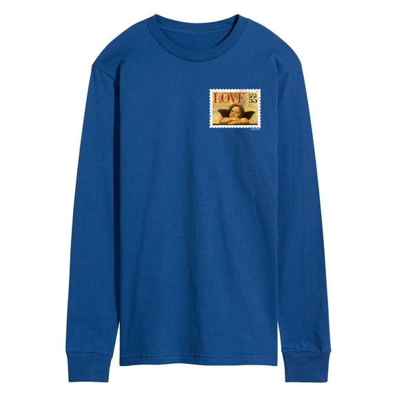 USPS - Cherub Stamp - Men's Long Sleeve T-Shirt
