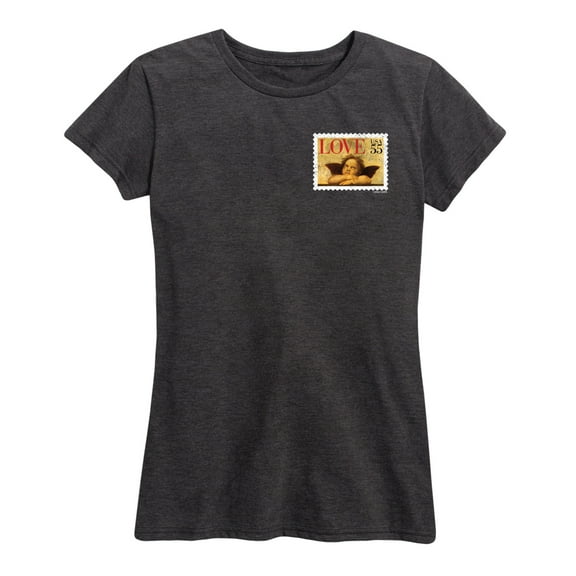 USPS - Cherub Stamp - Women's Short Sleeve Graphic T-Shirt