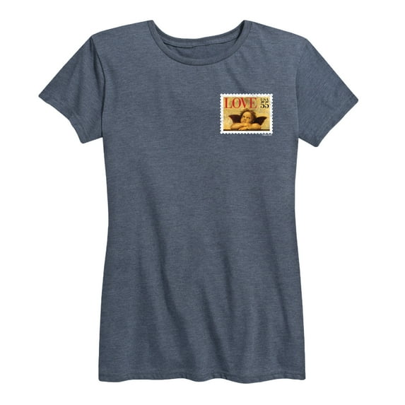 USPS - Cherub Stamp - Women's Short Sleeve Graphic T-Shirt