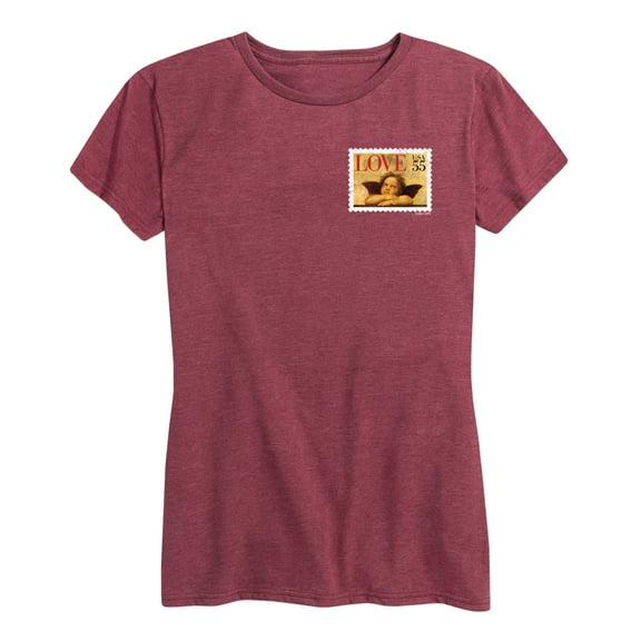 USPS - Cherub Stamp - Women's Short Sleeve Graphic T-Shirt
