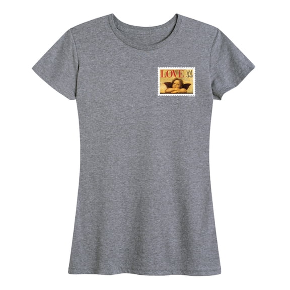 USPS - Cherub Stamp - Women's Short Sleeve Graphic T-Shirt