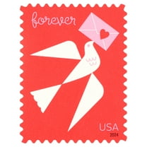 USPS Forever Heart Bird First Class Postage Stamps, 20 Stamps