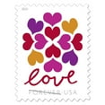 thumbnail image 1 of USPS Heart Blossom 5 Sheets of 20 Forever First-Class Postage Stamps (100 Count), 1 of 2