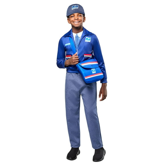 USPS Letter Carrier Costume for Kids by Rubies, Unisex Medium