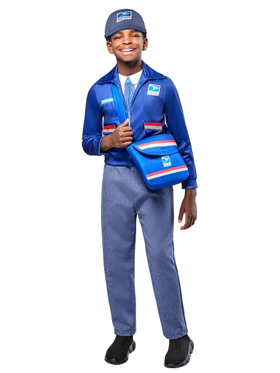 USPS Letter Carrier Costume for Kids by Rubies, Unisex Medium
