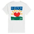thumbnail image 1 of USPS - Love 29 - Men's Short Sleeve Graphic T-Shirt, 1 of 5