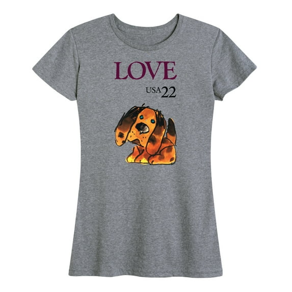 USPS - Love Puppy - Women's Short Sleeve Graphic T-Shirt