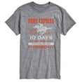 thumbnail image 1 of USPS - Pony Express 10 Days To San Fran Est. 1860 - Men's Short Sleeve Graphic T-Shirt, 1 of 5