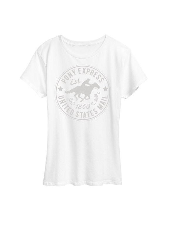 - Pony Express Stamp United States Mail - Men's Long Sleeve T-Shirt