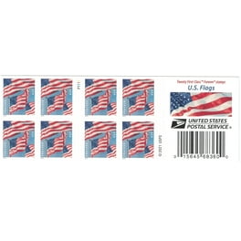 1 Coil Roll of 2018 US Flag Forever Stamps, US Forever Flag
