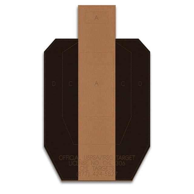 USPSA (Metric) Hardcover Target Sample Pack (100 Target Pack) - Walmart.com