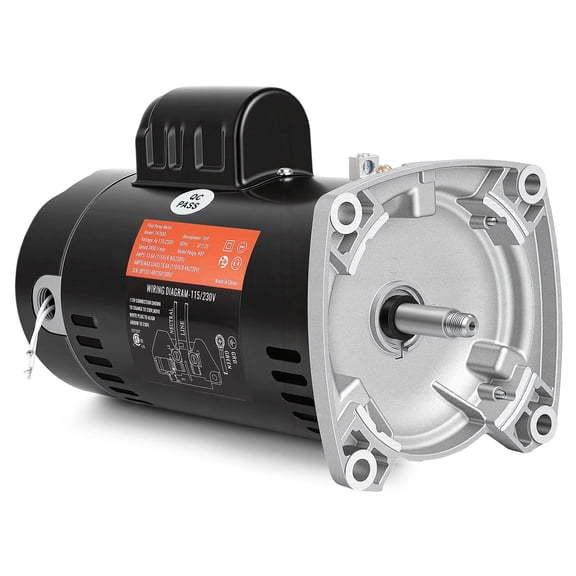 1 Hp Square Flange Motor