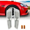 thumbnail image 1 of USR 08-09 G8 Side Marker Lights - Front Bumper Sidemarkers Lamps Set (Left + Right) Compatible with 2008-2009 Pontiac G8 GT GXP (Clear Lens with Amber Bulbs), 1 of 9