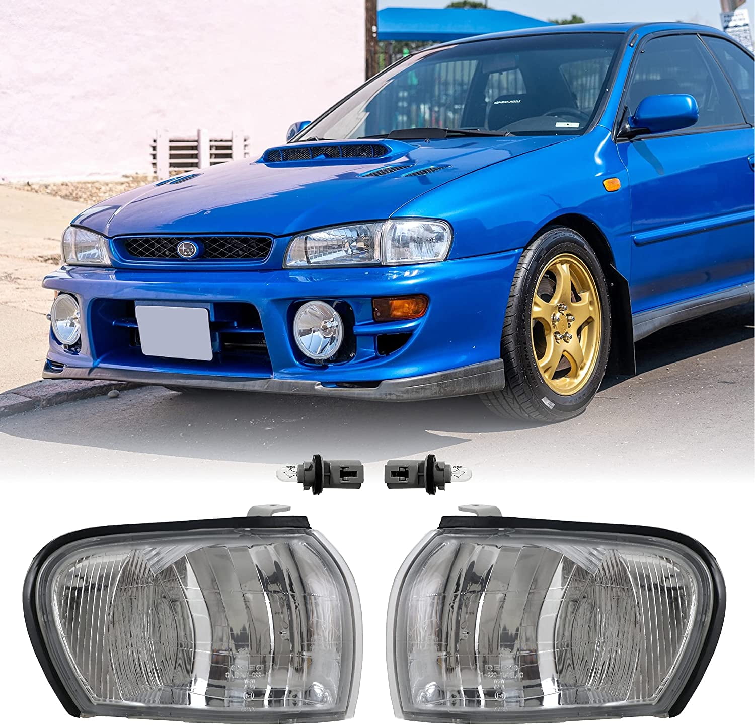 USR DEPO 9501 Impreza Corner Lights Front Cornering Parking Turn