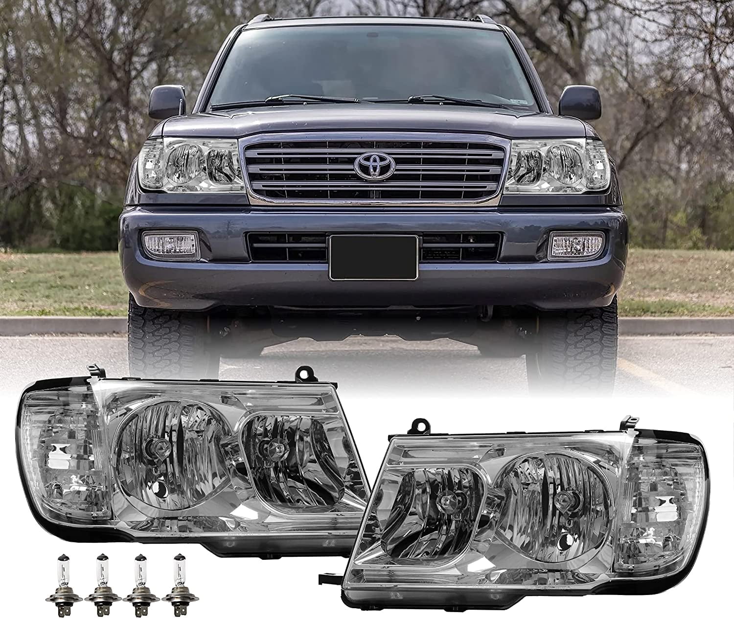Toyota Land Cruiser Headlights