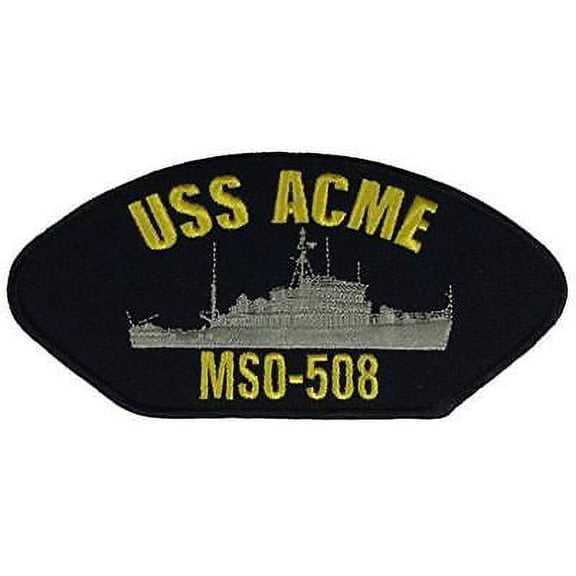 USS ACME MSO-508 PATCH USN NAVY SHIP MINE SWEEPER MCM