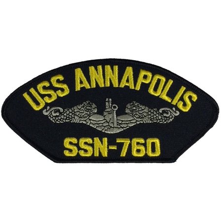 USS ANNAPOLIS SSN-760 PATCH USN NAVY SUBMARINE LOS ANGELES CLASS BORN FREE SUB