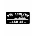 thumbnail image 1 of USS ASHLAND LSD 48 Aluminum License Plate Military Navy USN Car Truck RV PL001, 1 of 1