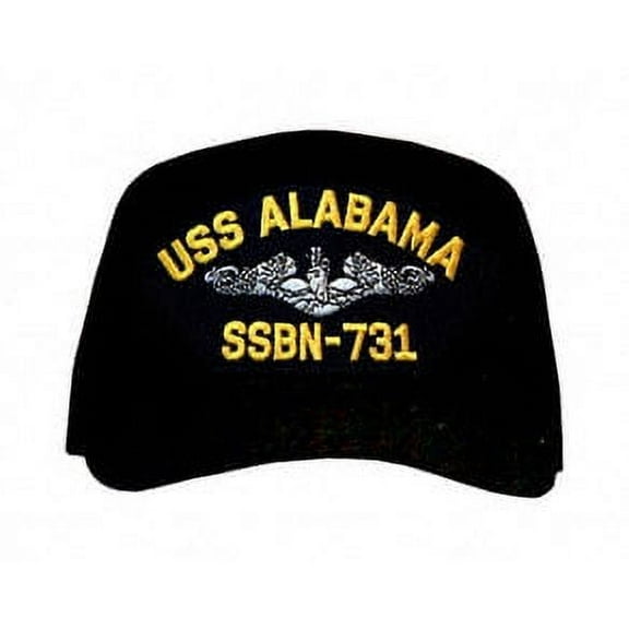 USS Alabama SSBN-731 ( Silver Dolphins ) Submarine Enlisted Cap