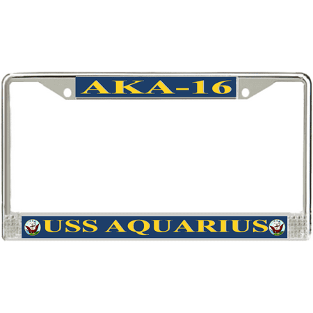 USS Aquarius AKA-16 License Plate Frame