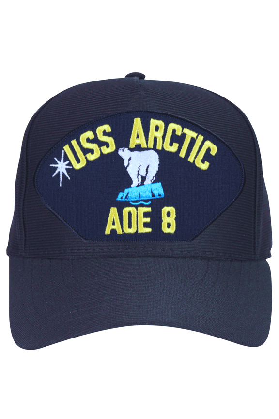 USS Arctic AOE 8 Ball Cap