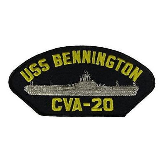 USS BENNINGTON CVA-20 PATCH USN NAVY SHIP ESSEX CLASS AIRCRAFT CARRIER APOLLO 4