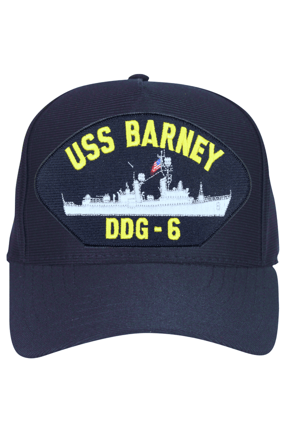 USS Barney DDG-6 Ball Cap Hat