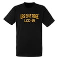 thumbnail image 1 of USS Blue Ridge LCC-19 Blue Ridge Amphibious Command Ship Naval Warship Short Sleeve Tee Shirt, 1 of 1