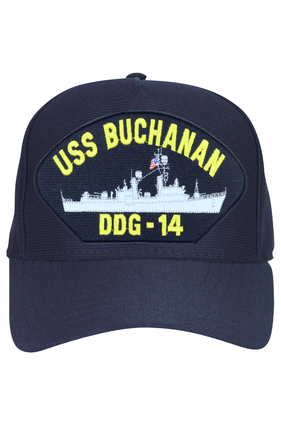 USS Buchanan DDG-14 Ball Cap Hat