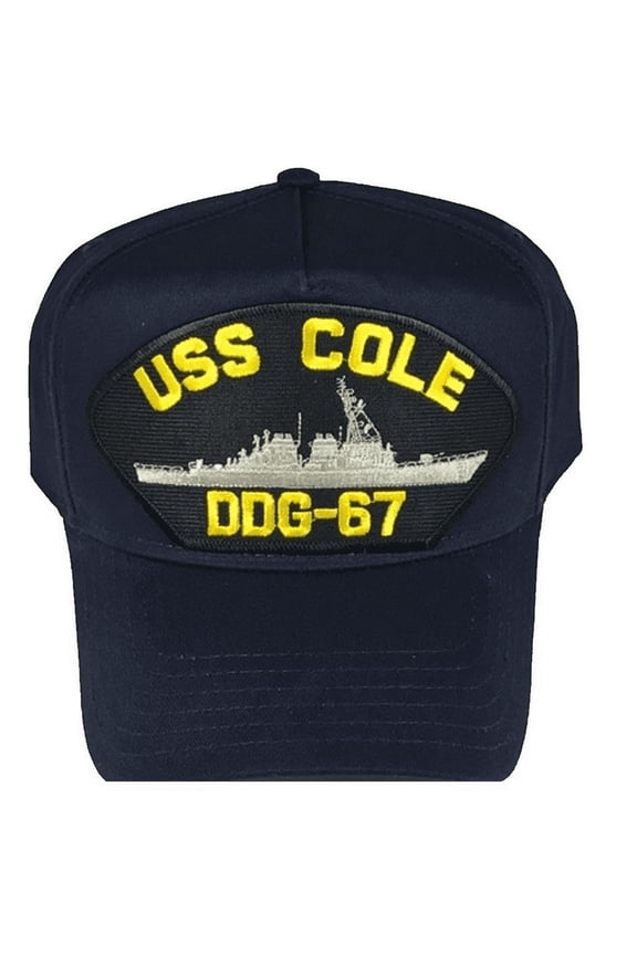 USS COLE DDG-67 HAT NAVY SHIP ARLEIGH BURKE CLASS DESTROYER MISSILE YEMEN ATTACK